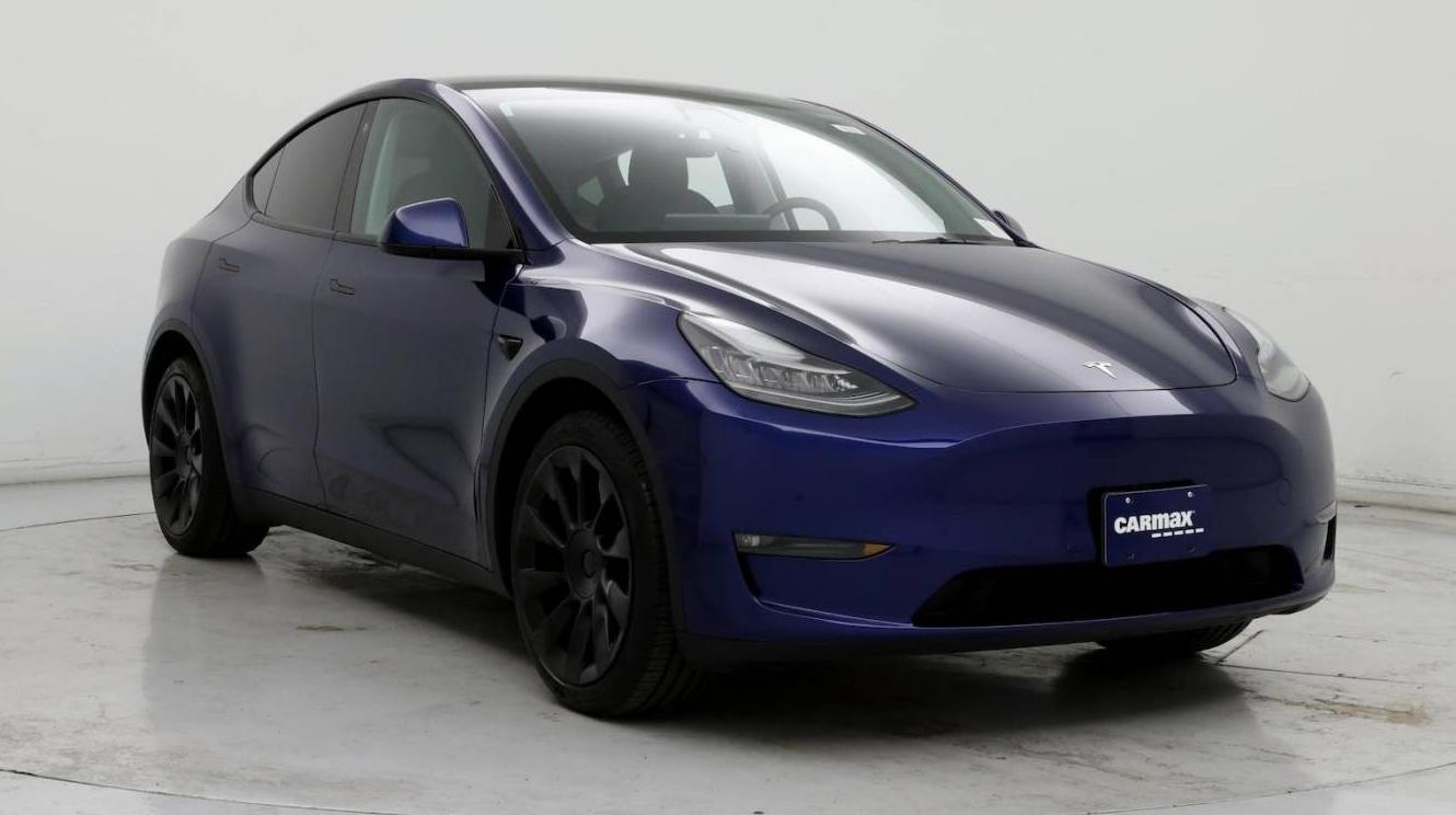 TESLA MODEL Y 2021 5YJYGDEDXMF181648 image